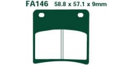 EBC brzdové platničky Standard FA146
