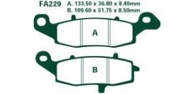 EBC brzdové platničky HH FA229 Sintermetal Sport