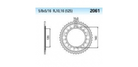 Chiaravalli - Carat rozeta 2061-43 zubov C (525-5-8x5-16)