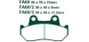 EBC brzdové platničky Standard FA69