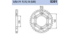 Chiaravalli - Carat rozeta 301-50 zubov E (520-5-8x1-4)