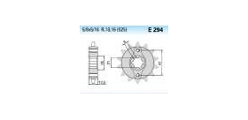Chiaravalli - CaratCHI Ritzel 294-14 Zahne K (525-5-8x5-16)