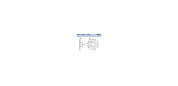 Chiaravalli - CaratCHI Ritzel 4010-11 Zahne K (520-5-8x1-4)