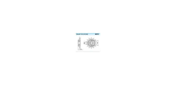 Chiaravalli - CaratCHI Ritzel 4013-15 Zahne K (530-5-8x3-8)