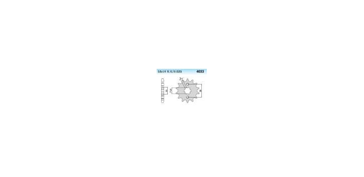 Chiaravalli - CaratCHI Ritzel 4033-13 Zahne K (520-5-8x1-4)