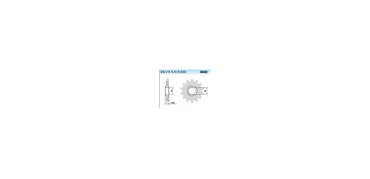 Chiaravalli - CaratCHI Ritzel 4040-16 Zahne (525-5-8x5-16)