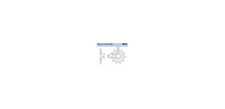 Chiaravalli - CaratCHI Ritzel 4047-11 Zahne K (520-5-8x1-4)