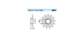 Chiaravalli - CaratCHI Ritzel 4061-12 Zahne K (520-5-8x1-4)