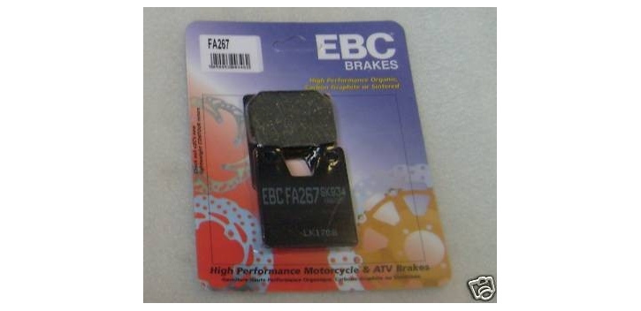 EBC brzdové platničky Standard FA267