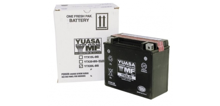 batéria Yuasa YTX20L-BS