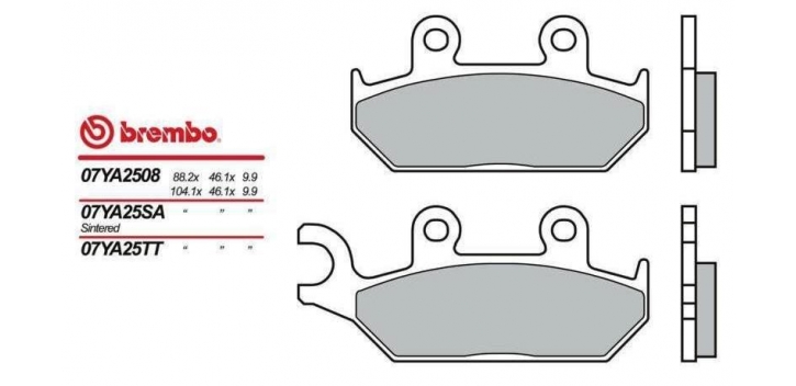 Brembo brzdové platničky 07YA2508