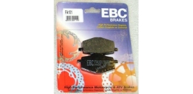 EBC brzdové platničky TT FA101 (Red MXR) Standard
