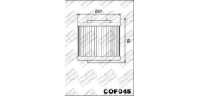 Champion olejový filter COF045 (X302 / Mann MH 67)