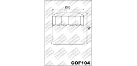 Champion olejový filter COF104 (F308,HF204,KN204,OC575)