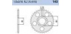 Chiaravalli - Carat rozeta 143-38 zubov (415-1-2x3-16)