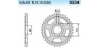 Chiaravalli - Carat rozeta 334-45 zubov THF (530-5-8x3-8)