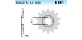 Chiaravalli - Carat Racing sekundár 584-16 zubov KM (520-5-8x1-4)  náhrádza 4074-16 KM