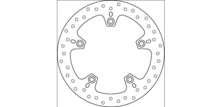 Brembo brzdový kotúč 68B407C0