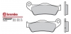 Brembo brzdové platničky 07BB28SP zadné