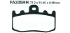 EBC brzdové platničky HH FA335 Sintermetal Sport predné