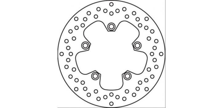 Brembo brzdový kotúč 68B40793 zadný