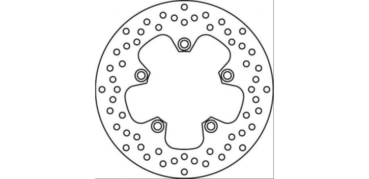 Brembo brzdový kotúč 68B40793 zadný