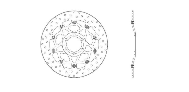 Brembo brzdový kotúč 78B40830