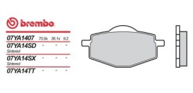  BREMBO brzdové platničky 07YA1407 predné