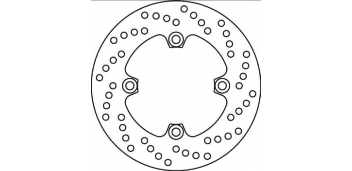 Brembo brzdový kotúč 68B40747 zadný