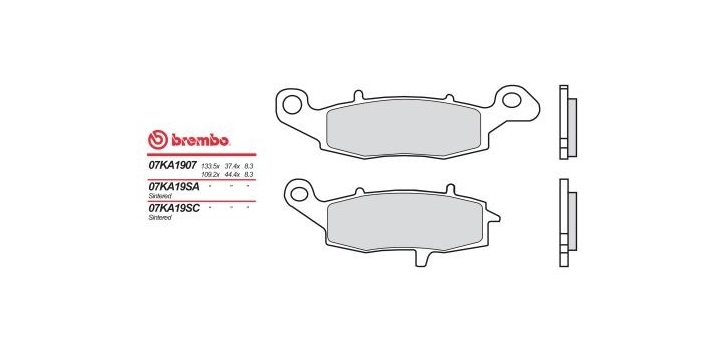 Brembo brzdové platničky 07KA19SA