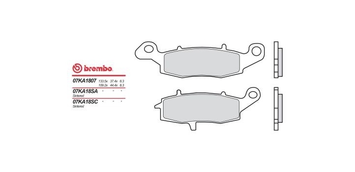 Brembo brzdové platničky 07KA18SA