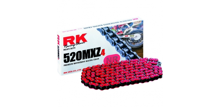 RK reťaz 530GXW / článok - ružová