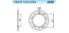 Chiaravalli - Carat rozeta 2070-43 zubov THF (525-5-8x5-16)