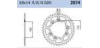 Chiaravalli - Carat rozeta 2074-40 zubov  E (520-5-8x1-4)