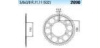 Chiaravalli - Carat rozeta 2090-49 zubov THF (532-5-8x3-8)