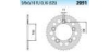 Chiaravalli - Carat rozeta 2091-37 zubov THF (525-5-8x5-16)