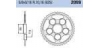 Chiaravalli - Carat rozeta 2099-39 zubov ED (525-5-8x5-16)