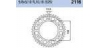 Chiaravalli - Carat rozeta 2116-47 zubov THF (525-5-8x5-16)