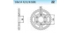 Chiaravalli - Carat rozeta 22-49 zubov (520-5-8x1-4)