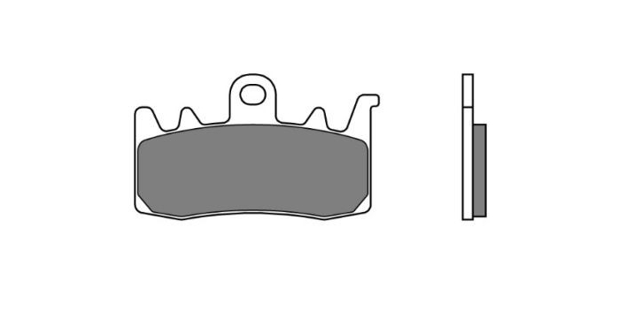 Brembo brzdové platničky 07BB38RC predné