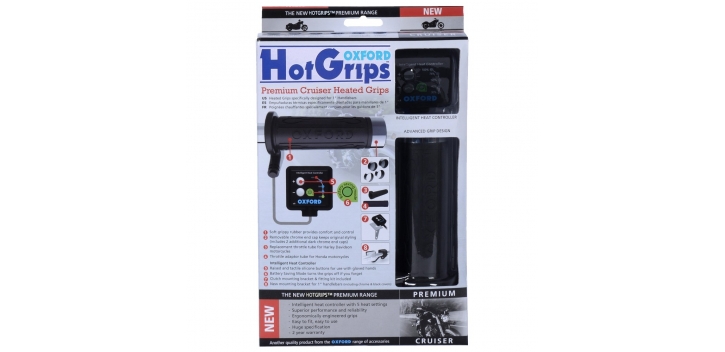 Oxford vyhrievané rukoväte Premium Cruiser