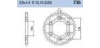 Chiaravalli - Carat rozeta 735-38 zubov E (520-5-8x1-4) výpredaj