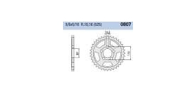 Chiaravalli - CaratCHI Zahnkranz 807-48 Zahne C (525-5-8x5-16)