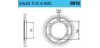 Chiaravalli - Carat rozeta 816-38 zubov C (530-5-8x3-8)