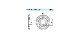 Chiaravalli - CaratCHI Zahnkranz 842-42 Zahne (428-1-2x5-16) - Auslaufartikel