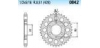 Chiaravalli - Carat rozeta 842-50 zubov (428-1-2x5-16)