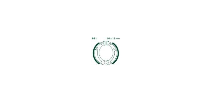 EBCEBC Bremsbacken 931