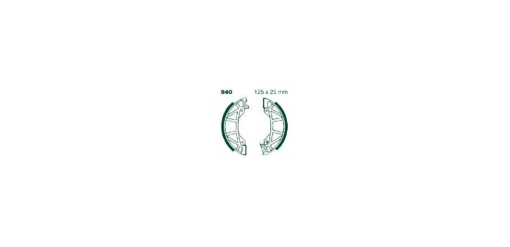 EBCEBC Bremsbacken 940 Accossato CE80-120