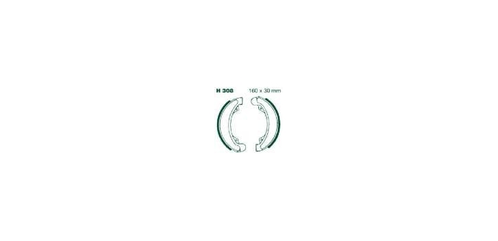 EBCEBC Bremsbacken H308 CB125 CB175