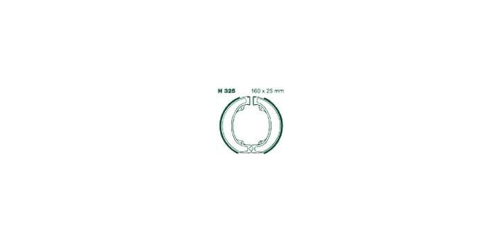 EBCEBC Bremsbacken H325 CR250 79-80 XL500 81